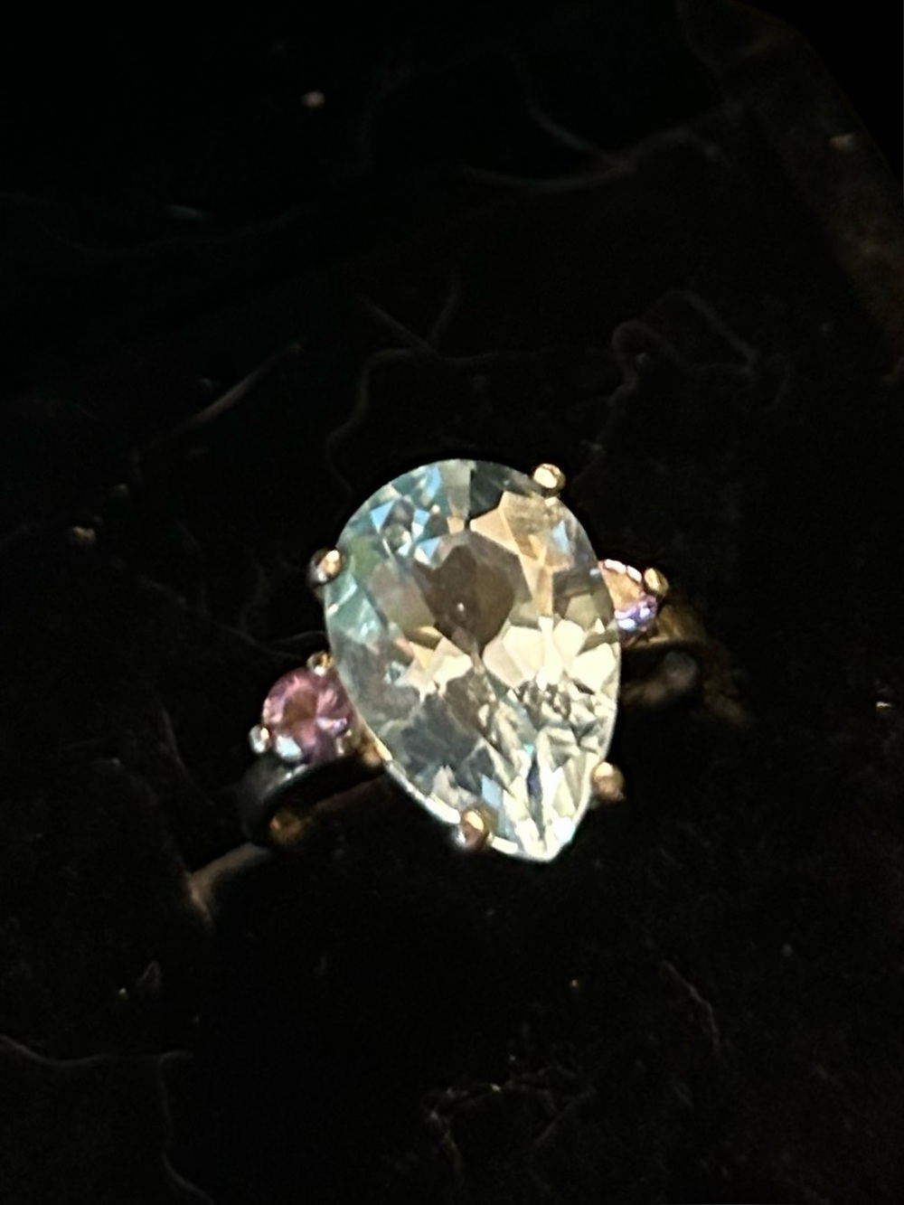 Rate Genuine 6 CT Aquamarine Ring